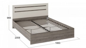 Кровать двуспальная Фьюжн ТД-260.01.03 в Урае - uray.mebel24.online | фото 2