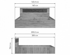 Кровать двуспальная Taika в Урае - uray.mebel24.online | фото 12