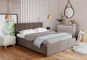 Кровать Изабелла с латами Newtone cacao 1600x2000 в Урае - uray.mebel24.online | фото 2