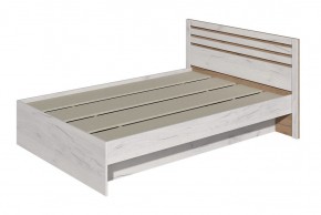 Кровать Лиана 1.4 (Дуб Крафт Белый/Дуб Крафт Золотой) в Урае - uray.mebel24.online | фото