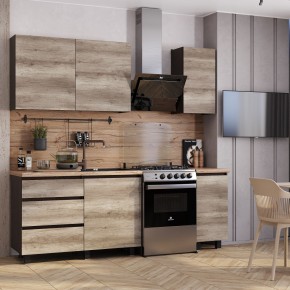 Кухня Энигма 1.6 м (венге/дуб каньон) в Урае - uray.mebel24.online | фото