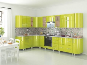 Кухня Танго лайм модульная в Урае - uray.mebel24.online | фото 2