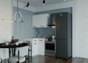Кухонный гарнитур Белый Глянец 1000*1000 (Стол. 26мм) в Урае - uray.mebel24.online | фото