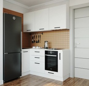 Кухонный гарнитур Белый Глянец 1000*1800 (Стол. 26мм) в Урае - uray.mebel24.online | фото 1