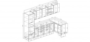 Кухонный гарнитур Белый Глянец 3200*1400 (Стол. 38мм) в Урае - uray.mebel24.online | фото 2