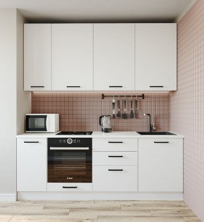 Кухонный гарнитур Жемчуг 2200 (Стол. 26мм) в Урае - uray.mebel24.online | фото
