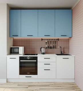 Кухонный гарнитур Капри 2200 h950 (Стол. 26мм) в Урае - uray.mebel24.online | фото 1