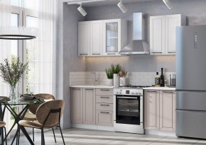 Кухонный гарнитур Кельн 1600 (софт пломбир) в Урае - uray.mebel24.online | фото