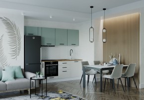 Кухонный гарнитур Муссон 2550 (Стол. 38мм) в Урае - uray.mebel24.online | фото