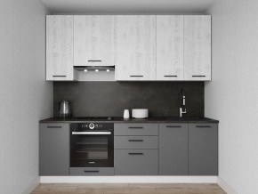 Кухонный гарнитур Санторини 2400 h950 (Стол. 38мм) в Урае - uray.mebel24.online | фото