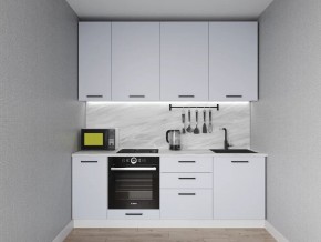 Кухонный гарнитур Смоки 2200 h950 (Стол. 26мм) в Урае - uray.mebel24.online | фото 1