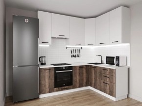 Кухонный гарнитур Старое Дерево 2200*1600 h950 (Стол. 38мм) в Урае - uray.mebel24.online | фото