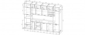 Кухонный гарнитур Старое Дерево 3400 (Стол. 26мм) в Урае - uray.mebel24.online | фото 2