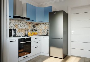 Кухонный гарнитур угловой Капри 2200х1000 (Стол. 38мм) в Урае - uray.mebel24.online | фото