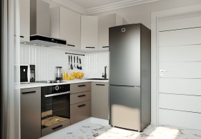 Кухонный гарнитур угловой Латте 2200х1000 (Стол. 26мм) в Урае - uray.mebel24.online | фото