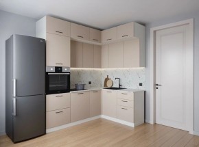 Кухонный гарнитур угловой Шампань 2200*1700 (Стол. 38мм) в Урае - uray.mebel24.online | фото 1
