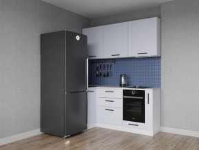 Кухонный гарнитур угловой Смоки 1000*1800 (Стол. 26мм) в Урае - uray.mebel24.online | фото 1