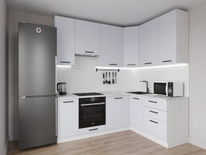 Кухонный гарнитур угловой Смоки 2200*1600 h950 (Стол. 26мм) в Урае - uray.mebel24.online | фото 1