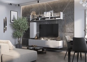 КВИНТА Гостиная 2000 (белый лофт) в Урае - uray.mebel24.online | фото 1