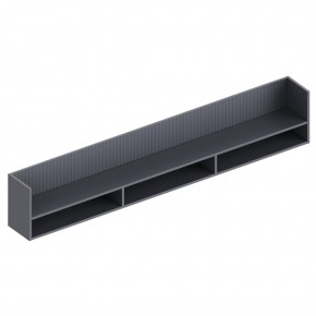 КВИНТА Гостиная (модульная) темно серый в Урае - uray.mebel24.online | фото 5