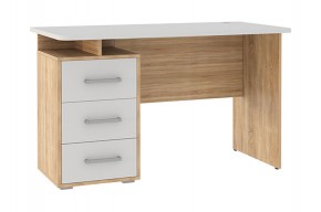 ЛАЙТ 2 Стол компьютерный (1200)  дуб сонома/белый в Урае - uray.mebel24.online | фото