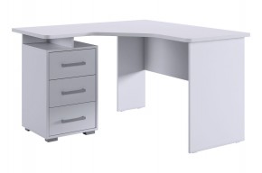 ЛАЙТ 2 Стол компьютерный угловой (1200) Белый/Белый в Урае - uray.mebel24.online | фото