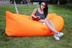 Лежак надувной Lamzac Airpuf Оранжевый в Урае - uray.mebel24.online | фото 2