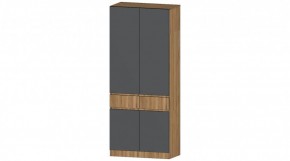 ЛЕНОРА Шкаф 2х створчатый (графит) в Урае - uray.mebel24.online | фото