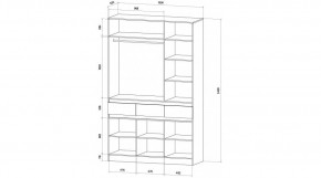 ЛЕНОРА Спальный гарнитур (модульный) кашемир в Урае - uray.mebel24.online | фото 9