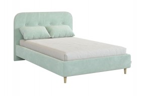 ЛЕО Кровать с основанием 1200 (мята/галька) в Урае - uray.mebel24.online | фото