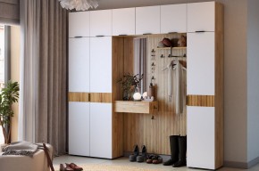 МЕБЕЛЬСОН К12 Прихожая (белое дерево) в Урае - uray.mebel24.online | фото
