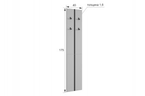 МЕБЕЛЬСОН К29 Прихожая (кашемир) в Урае - uray.mebel24.online | фото 2