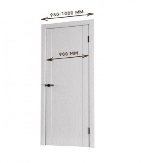 Межкомнатная дверь Bolivar Каньон браун (комплект) 900 в Урае - uray.mebel24.online | фото