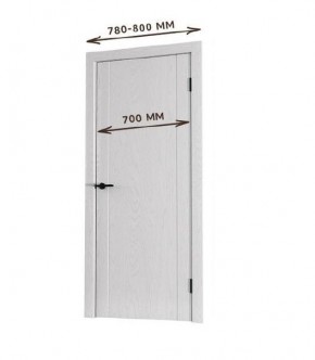 Межкомнатная дверь Bolivar Роялвуд белый (комплект) 700 в Урае - uray.mebel24.online | фото