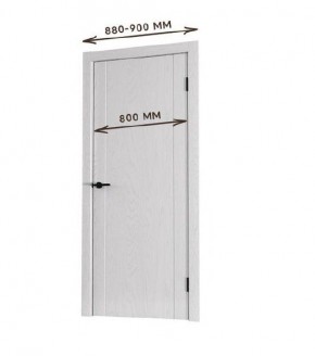 Межкомнатная дверь Bolivar Роялвуд белый (комплект) 800 в Урае - uray.mebel24.online | фото