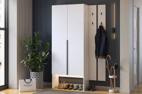 МЕРСИ Прихожая (модульная) белое дерево в Урае - uray.mebel24.online | фото