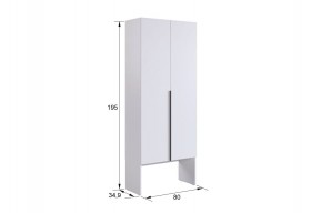 МЕРСИ Прихожая (модульная) белое дерево в Урае - uray.mebel24.online | фото 4