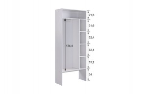 МЕРСИ Прихожая (модульная) графит в Урае - uray.mebel24.online | фото 5