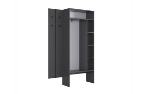 МЕРСИ Прихожая (модульная) графит в Урае - uray.mebel24.online | фото 7