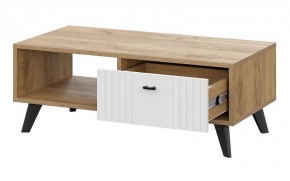 МИЛАН Гостиная (Дуб Золотой/Белый Матовый) модульная в Урае - uray.mebel24.online | фото 27