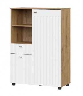МИЛАН Тумба многофункциональная (Белый матовый) в Урае - uray.mebel24.online | фото