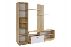 МОДИ К1 Гостиная (белое дерево) в Урае - uray.mebel24.online | фото 7