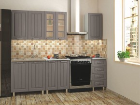 Модульная кухня Луксор клен серый в Урае - uray.mebel24.online | фото 1