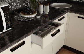 Модульная кухня Осло карбон брюле в Урае - uray.mebel24.online | фото 4