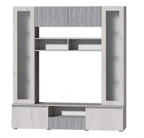 Модульная система Лиана (Дуб Крафт белый/Артвуд темный) в Урае - uray.mebel24.online | фото 9