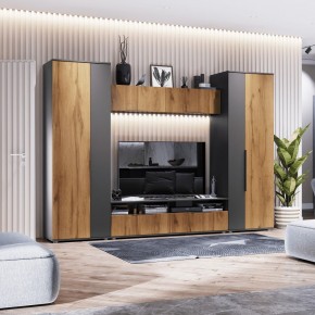 МОНИКА Гостиная 3000 (темно серый) в Урае - uray.mebel24.online | фото 1
