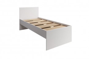 МОРИ КРМЯ 900.1/1 Кровать с нишей под ящики (настил) белый в Урае - uray.mebel24.online | фото 1