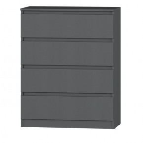 МС "Хилтон" Комод №1 800 (4 ящ.) графит в Урае - uray.mebel24.online | фото 2