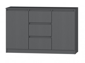 МС "Хилтон" Комод №4 1200 (графит) в Урае - uray.mebel24.online | фото