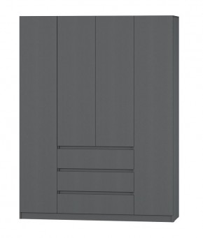 МС "Хилтон" Шкаф №1 1600 (Графит) в Урае - uray.mebel24.online | фото